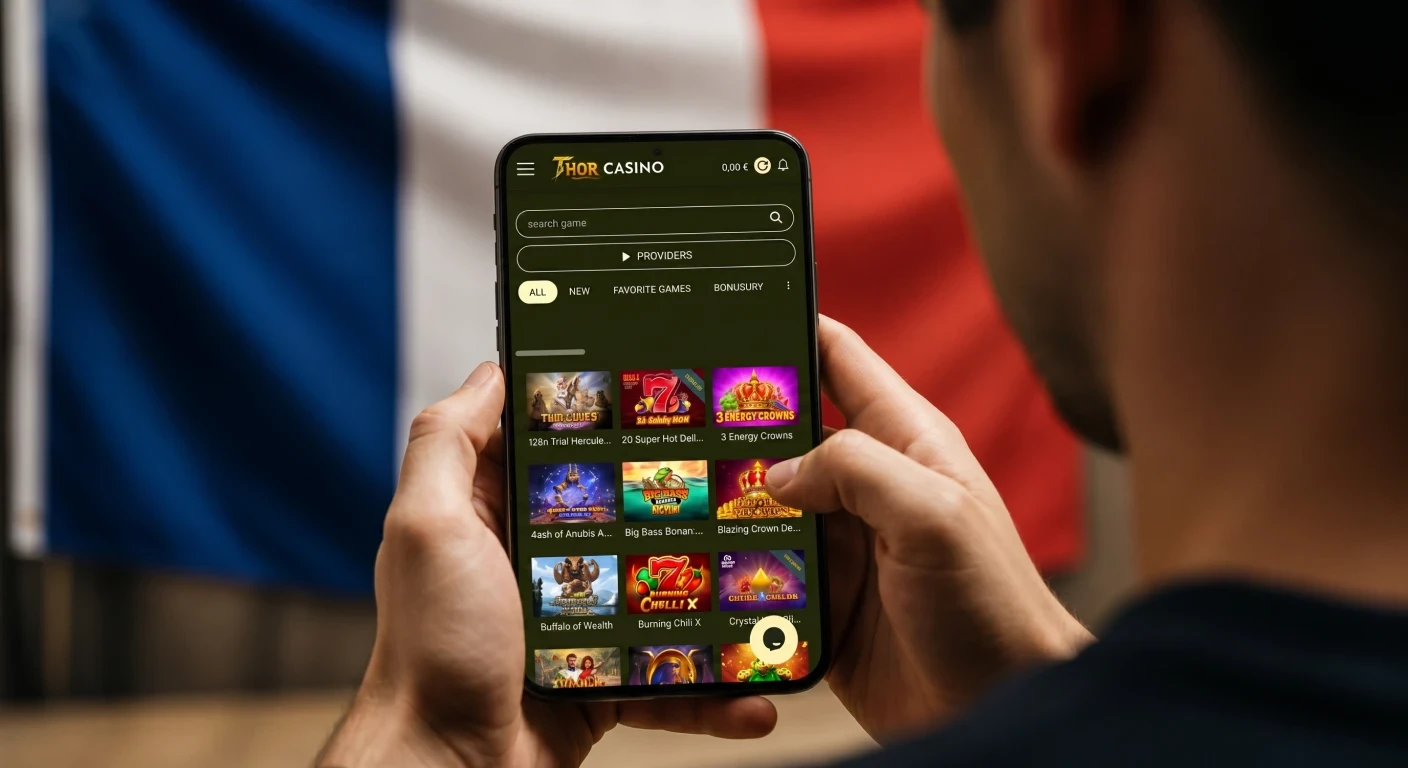 ThorCasino mobile application