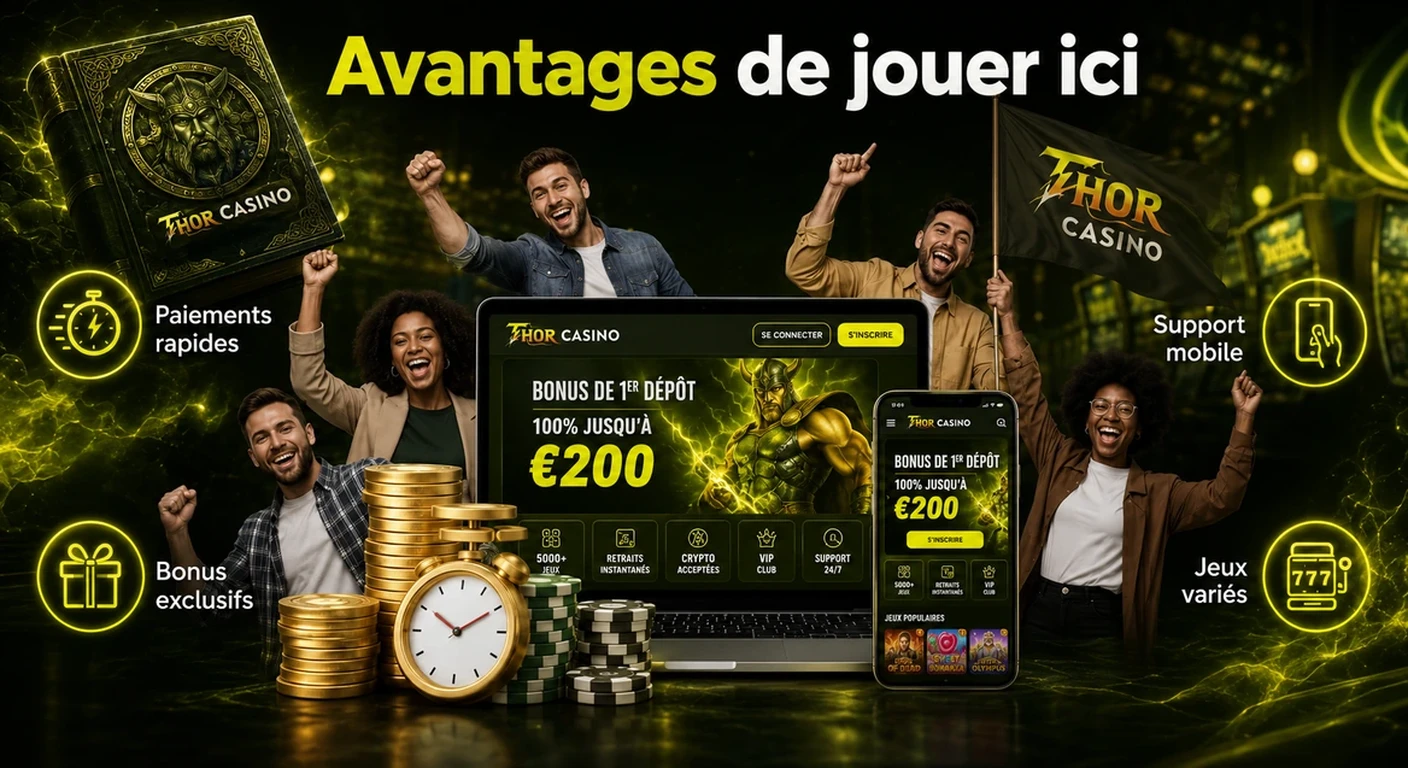 ThorCasino avantages