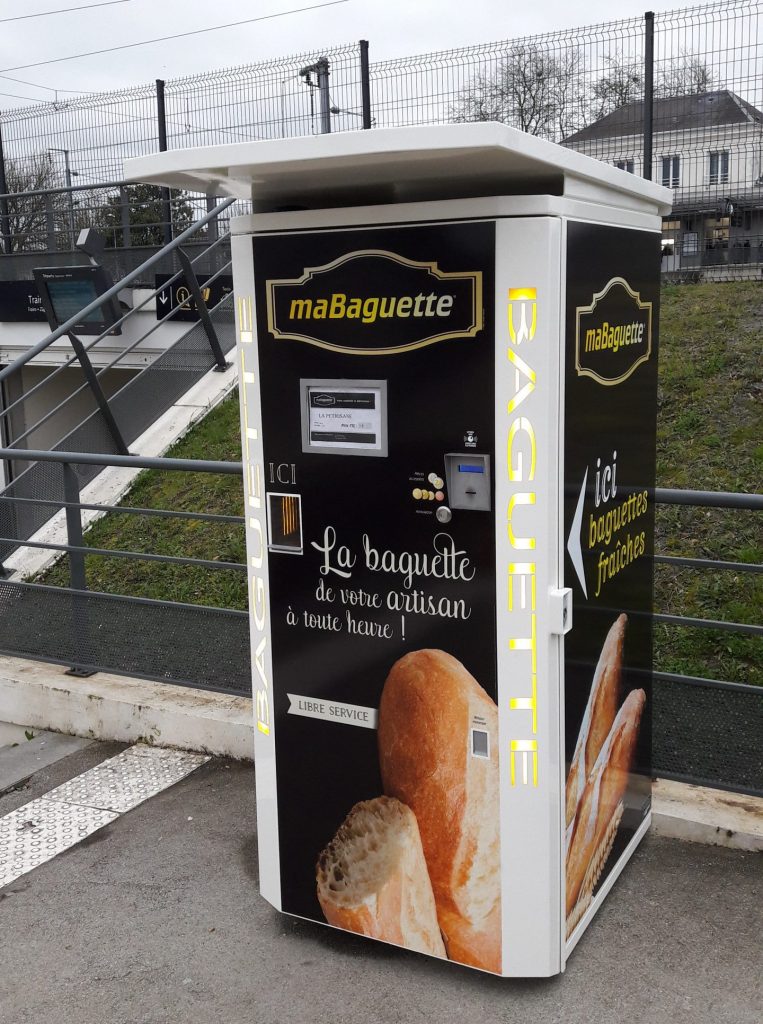 Distributeur automatique de baguettes de pain maBaguette
